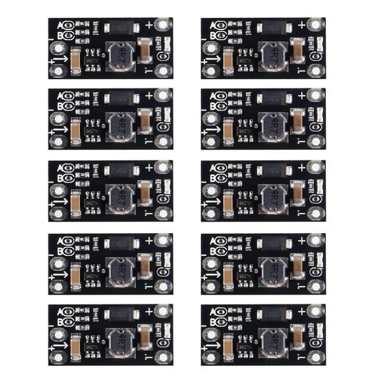 DIANN 10pcs 3.7V to 5V 8V 9V 12V Mini DC-DC Boost Module Step Up Board with LED Indicator for Electronic DIY