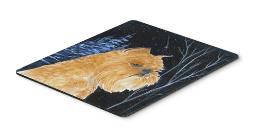 Caroline's Treasures SS8362MP Starry Night Brussels Griffon Mouse Pad, Hot Pad or Trivet for Home Office Gaming Working Computers Laptop Mouse