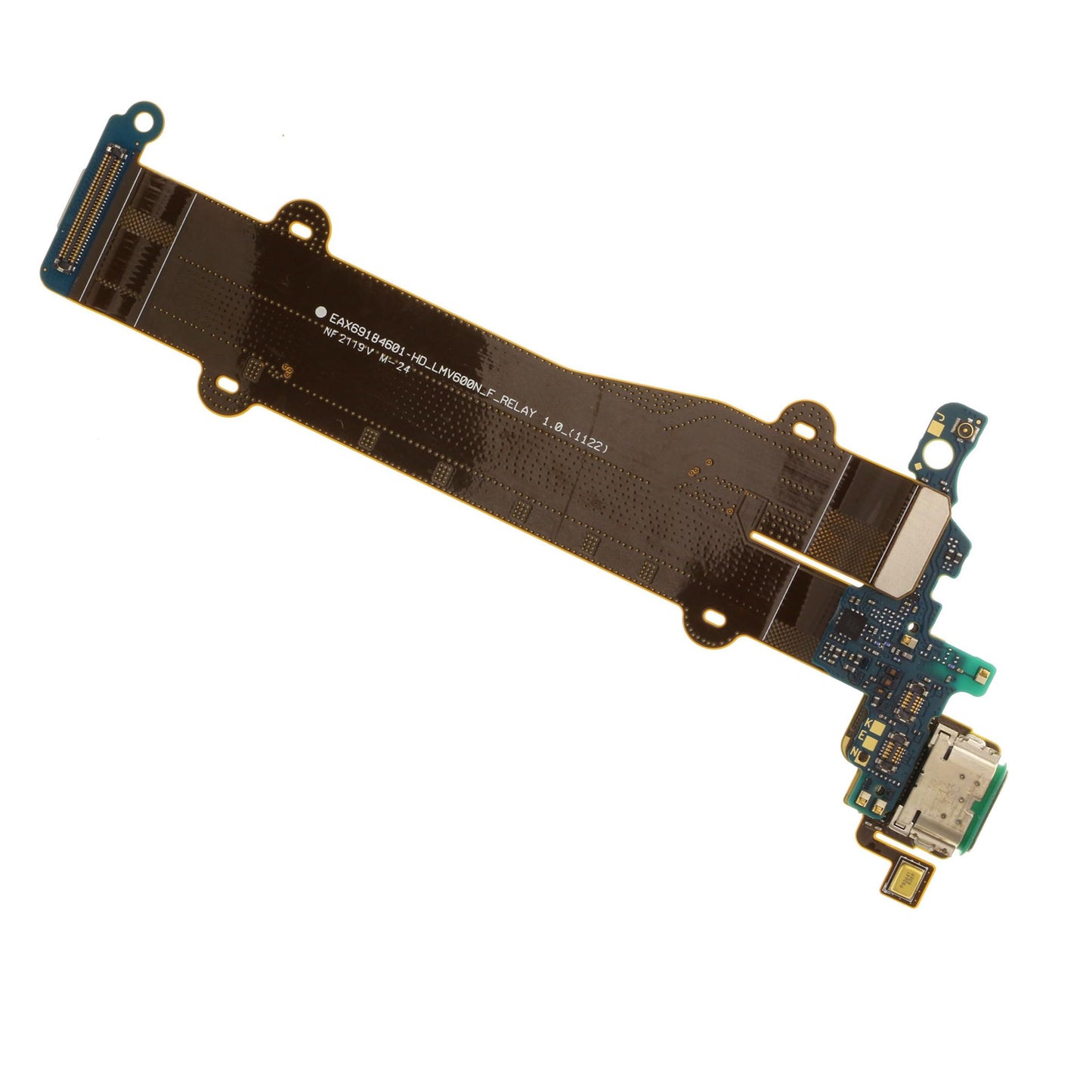 Replacement Type C USB Charging Port Dock with Mic Flex Cable for LG V60 ThinQ 5G LMV600N_SU