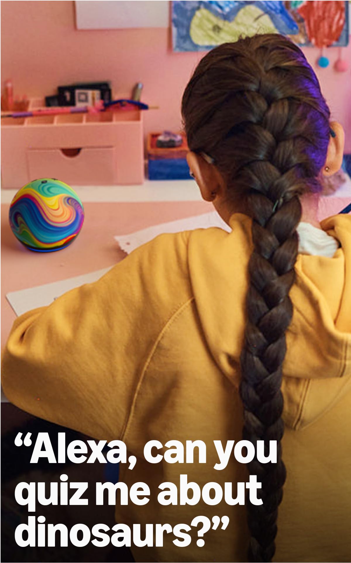 Amazon Echo Dot Kids (newest model) - Designed for kids, Designed for Alexa+, parental controls, Includes 1 Year of Amazon Kids+, Owl