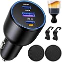 220W Car Charger Super Fast Charging Cigarette Lighter USB Phone Accessories Charger Adapter with QC USB c Type c PD Universal Quick Charge Multi 3