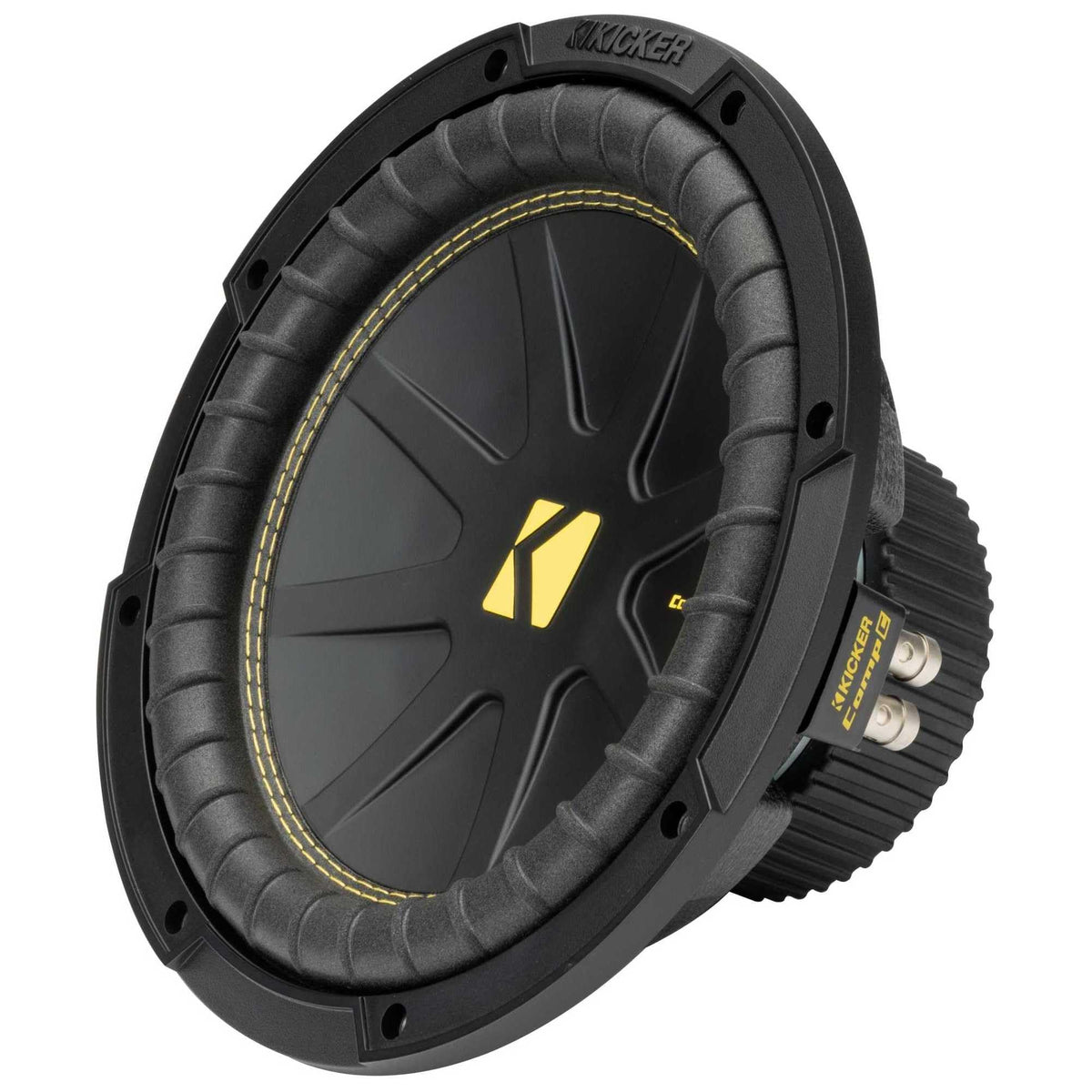 KICKER 50CWCD104 CompC 10" Subwoofer, Dual 4-Ohm