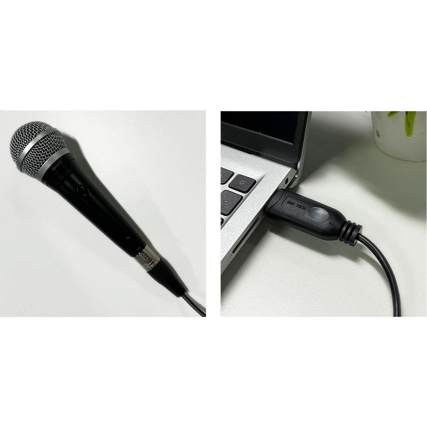 DSD TECH SH-AU20A USB to XLR Cable for Dynamic Microphones Such as Shure(5.9FT)