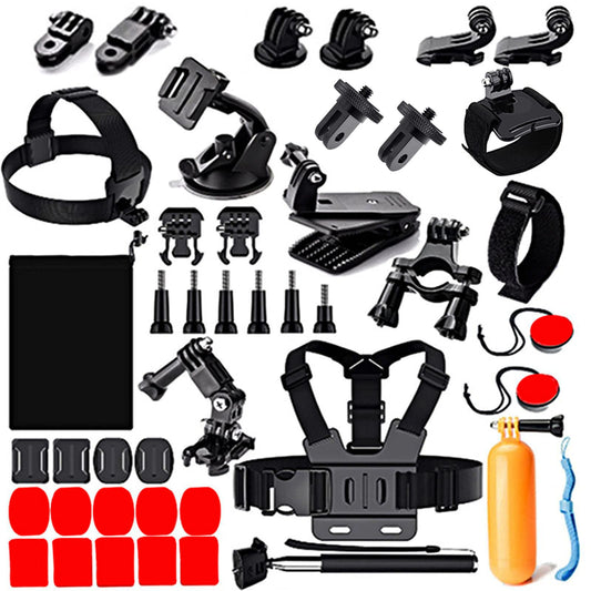 44 in 1 Action Camera Accessory Combo Kit -Compatible with Insta360 One X4,X3,X2?One R, X?for Gopro Here 10,11
