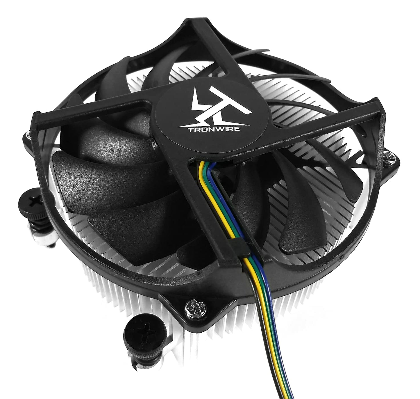 TRONWIRE TW-28 CPU Cooler Aluminum Heatsink 4-Pin PWM 92mm Low Profile 3000 RPM Fan Pre-Applied Thermal Paste for AMD Socket AM5 AM4 Desktop PC