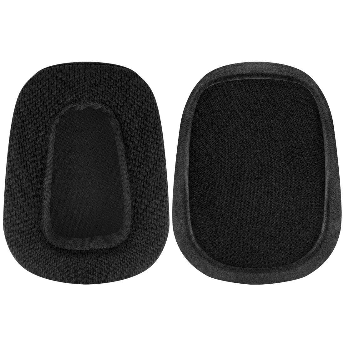 Geekria Comfort Mesh Fabric Replacement Ear Pads for Logitech G533, G633, G635, G933, G935 Headphones Ear Cushions, Repair Parts with Video Guide