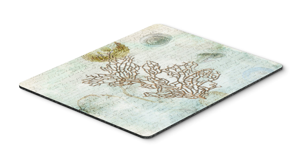 Caroline's Treasures SB3040MP Beach Sea Whip Coral Mouse Pad, Hot Pad or Trivet for Home Office Gaming Working Computers Laptop Mouse Mat,Washable