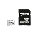 Transcend USD300 512GB microSDXC Micro SD Card A1 V30 UHS-I U3 C10, Up to 100MB/s, 4K UHD Video Memory Card w/Adapter for Steam Deck, ROG Ally, MSI