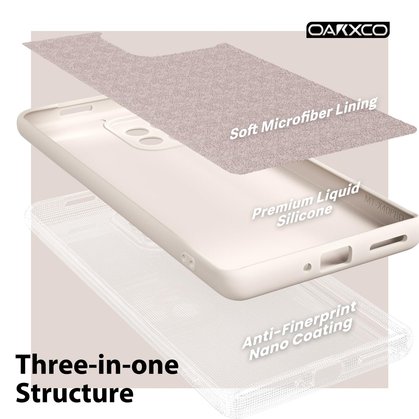 Oakxco for Motorola Edge 2022 Phone Case Liquid Silicone Grip Bumper, Cute Thin Slim Soft Rubber TPU Plain Smooth Gel Cover for Women Girl Aesthetic