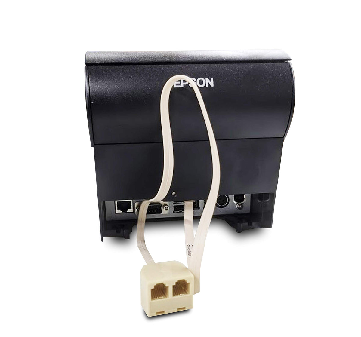 APG Printer Interface Cable | CD-D1D2EP | Dual Drawer Splitter Cable | RJ-12 Male Splitter Cable Cash Drawers with MultiPRO Interface | Compatible