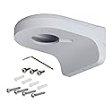 PFB203W Water-Proof Aluminum Alloy Wall Mount Bracket for Dome and Eyeball IP Camera, White, Pack of 1