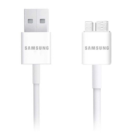 Samsung USB to 21Pin Data Cable for Galaxy S5 and Note 3 N9000, White (Non-Retail Packaging)