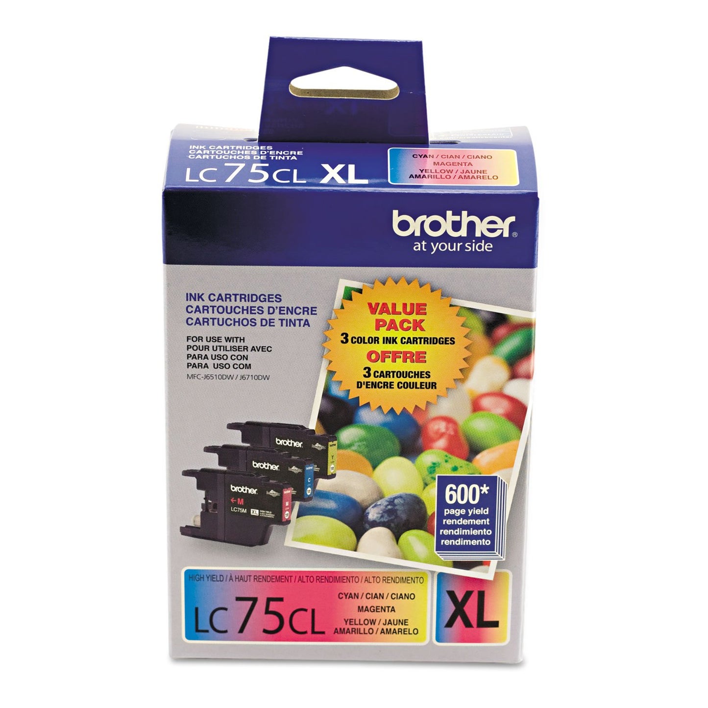 BRTLC753PKS - Brother LC753PKS Printer Ink Cartridge