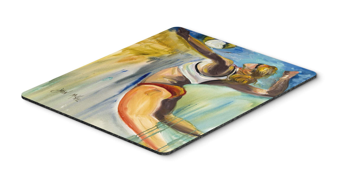 Caroline's Treasures JMK1178MP Beach Volleyball Mouse Pad, Hot Pad or Trivet, Large, Multicolor