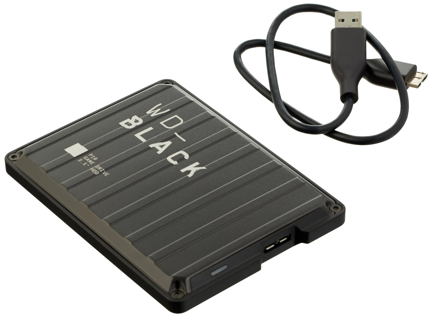 WD_Black 2TB P10 Game Drive, Portable External Hard Drive, Works with PlayStation, Xbox, & PC - WDBA2W0020BBK-WES1