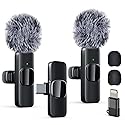 Labstandard Professional Wireless Lavalier Lapel Microphone for iPhone, iPad, mini Video Recording Mic forInterview Video Podcast Vlog
