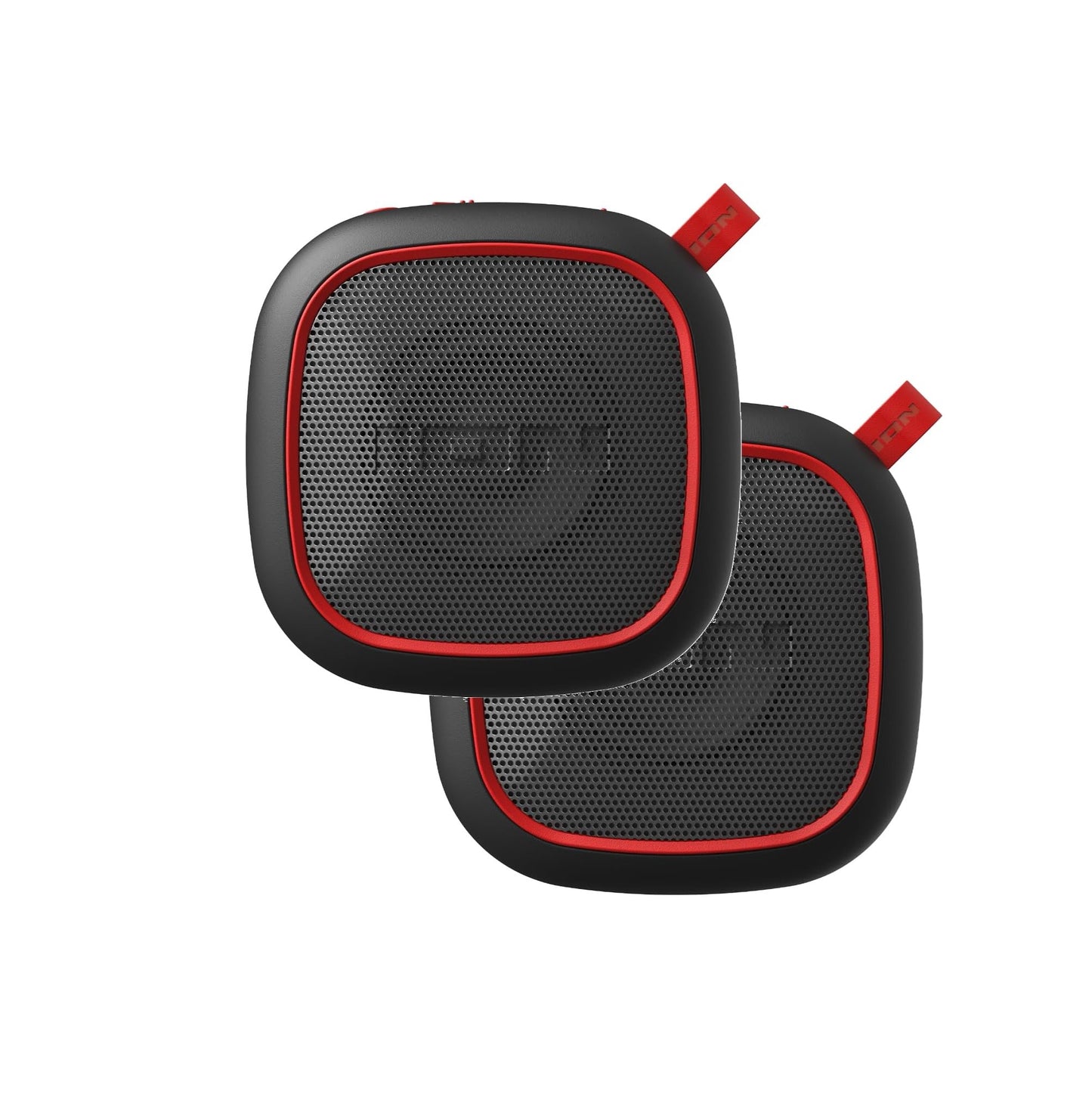 2-Pack ION Audio Magnet Rocker Wireless Bluetooth Speaker with Magnetic Back Mount Built-in