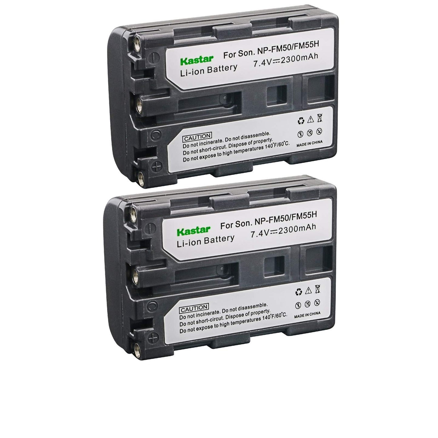 Kastar Battery Replacement for Sony NP-FM50 NP-FM55H DCR-HC14 DCR-HC15 DCR-HC88 DCR-PC100 DCR-PC101 DCR-PC103 DCR-PC104 DCR-PC105 DCR-PC110 DCR-PC120