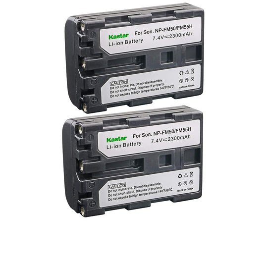 Kastar Battery Replacement for Sony NP-FM50 NP-FM55H DCR-HC14 DCR-HC15 DCR-HC88 DCR-PC100 DCR-PC101 DCR-PC103 DCR-PC104 DCR-PC105 DCR-PC110 DCR-PC120