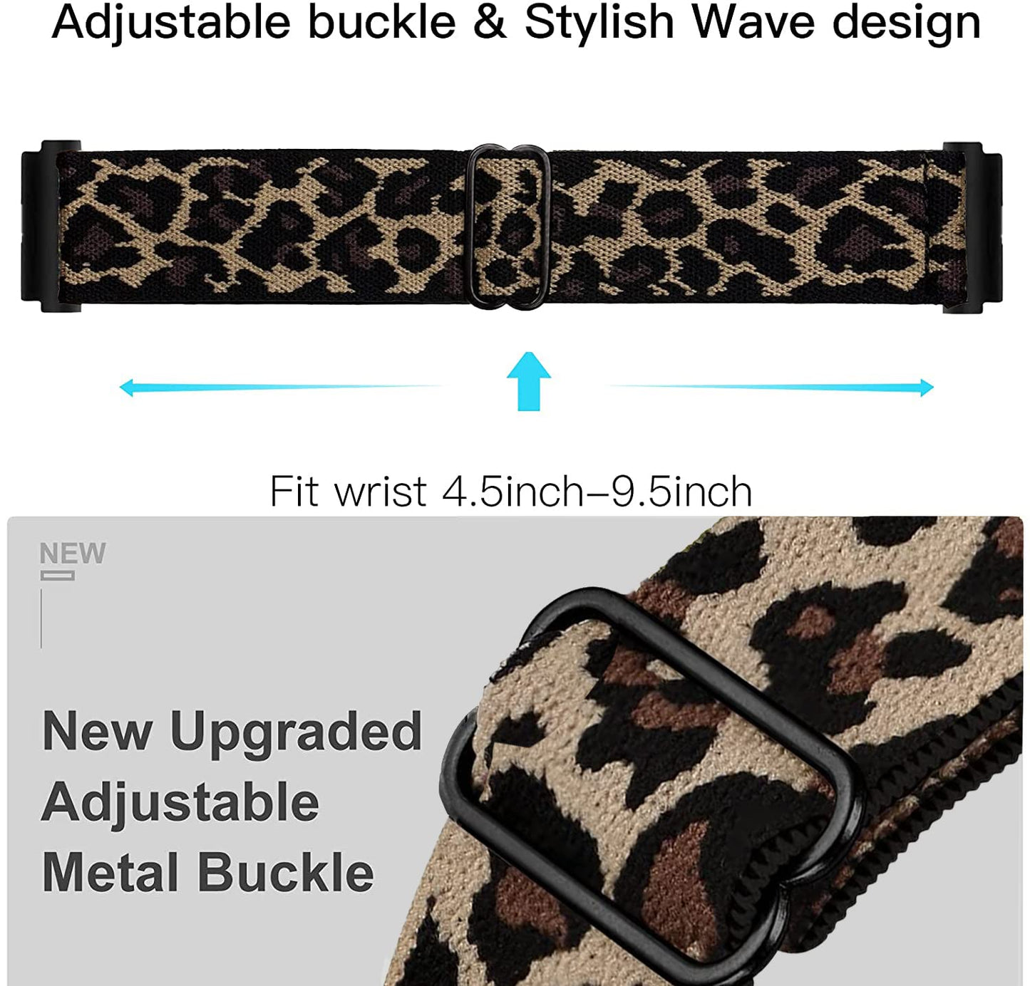 Olytop Elastic Bands for Galaxy Watch 7/6/4 Classic Bands 47mm 46mm 43mm 42mm/5 Pro Band 45mm,Samsung Galaxy Watch 7/FE/6/5/4 Strap 44mm 40mm/Active