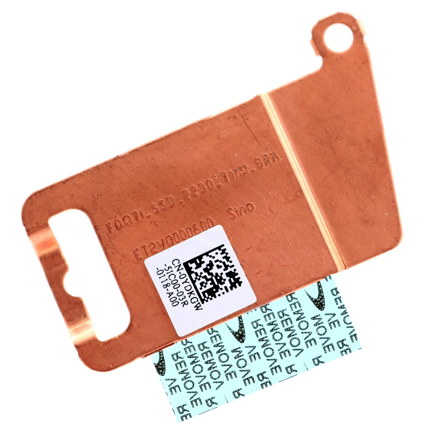 Deal4GO 3rd Slot 2230 SSD M.2 Slot 3 Heatsink Cover Hard Drive Heat Thermal Shield YDKGW 0YDKGW for Dell Alienware M17 R3 M17 R4 Gaming Laptop