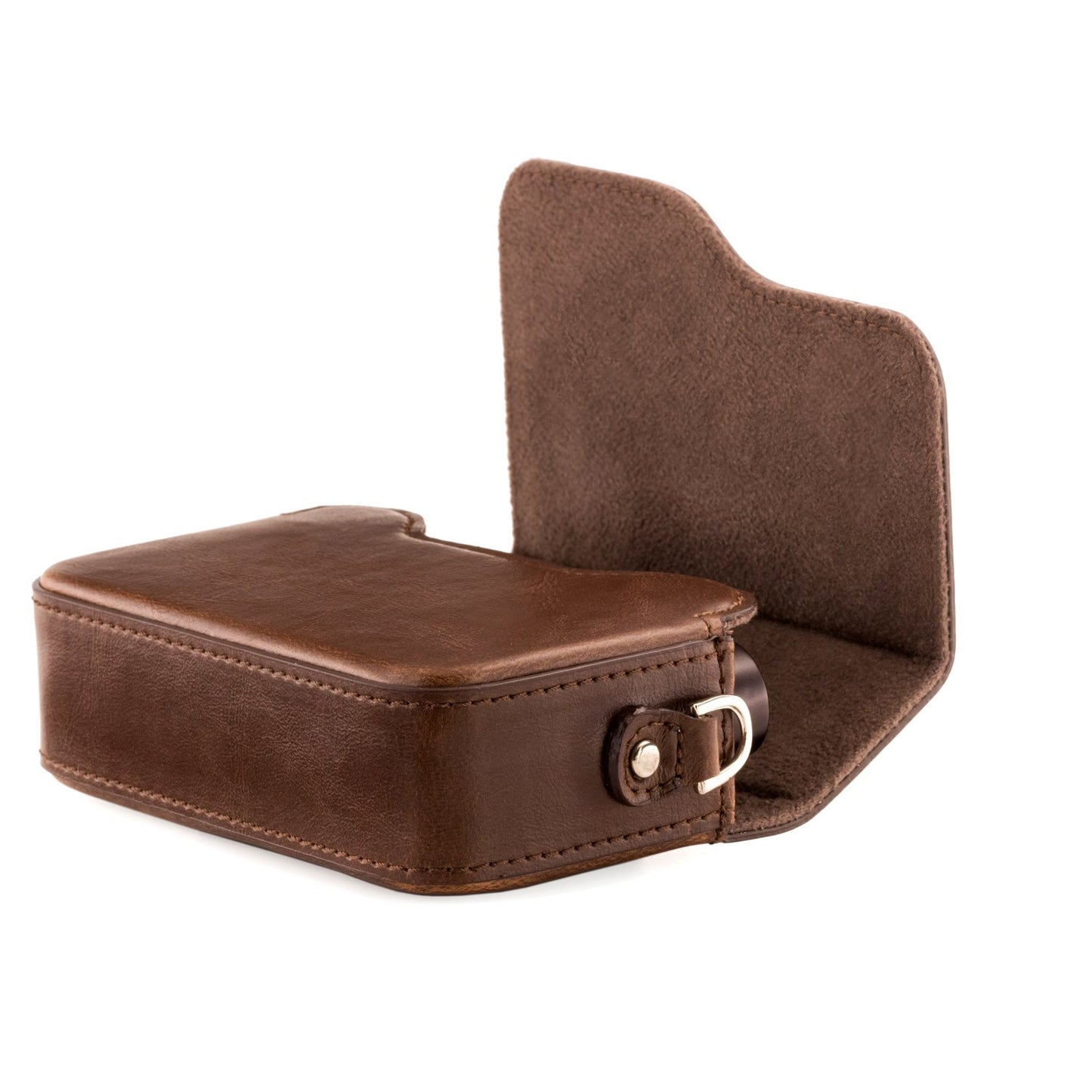 Megagear MG1222 Canon PowerShot G9 X Mark II, G9 X Leather Camera Case with Strap, Dark Brown
