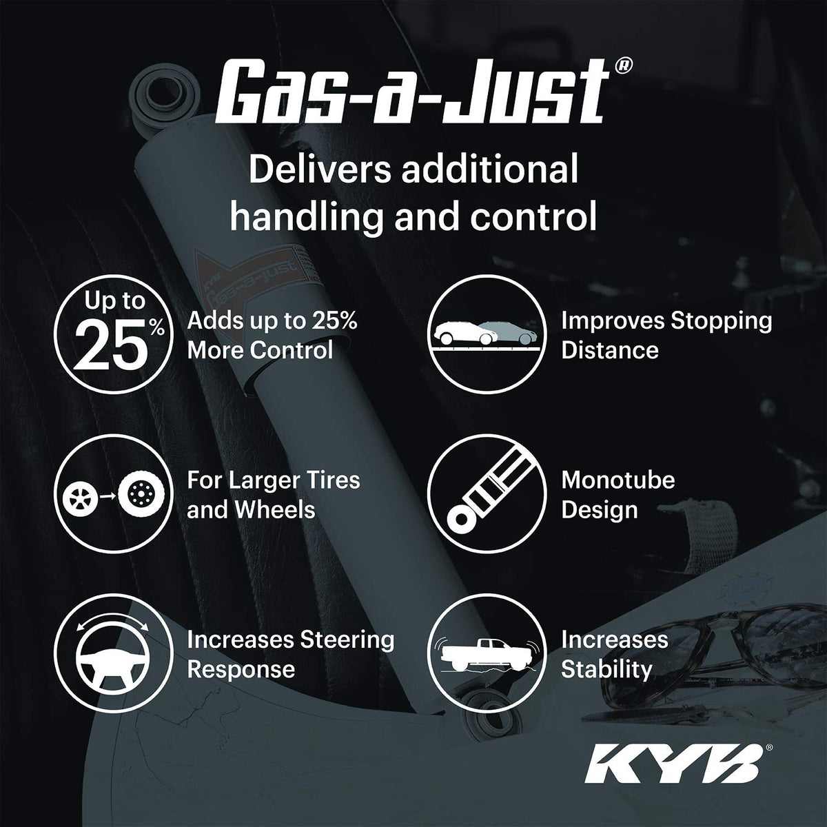 KYB KG4513 Gas-a-Just Gas Shock