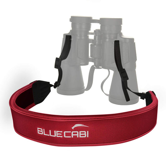 BlueCabi Neoprene Neck Shoulder Strap for Cameras and Binoculars - Comfortable Adjustable Fit for Men and Women with Anti Slip Material - Lightweight