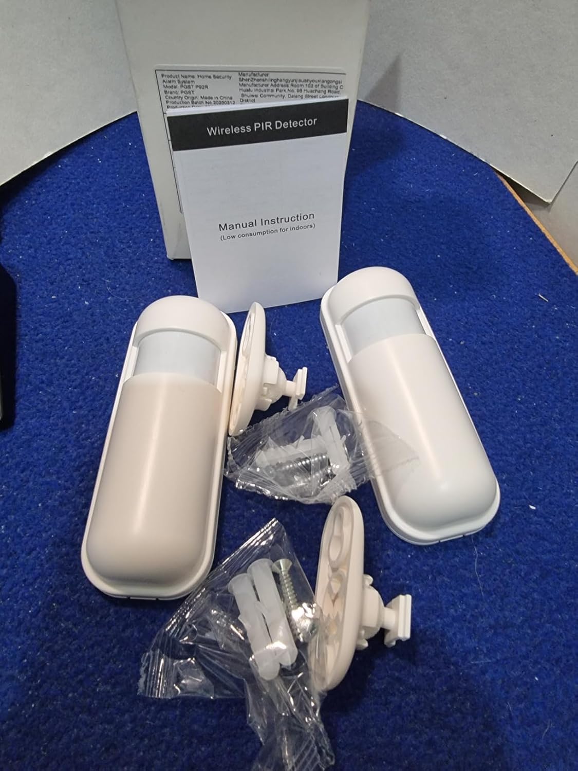 3 Pack Smart Infrared Home Intrusion Sensor,PIR Motion Detector Anti-Theft for All PGST Model Like A103F A105F A107F A108F A109F A01F A02F A519W Home
