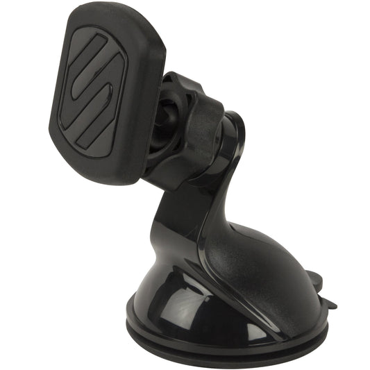 Scosche MAGWSM-SP MagicMount Magnetic Car Phone Holder Windshield or Dashboard Mount - 360 Degree Adjustable Head, Universal with All Devices