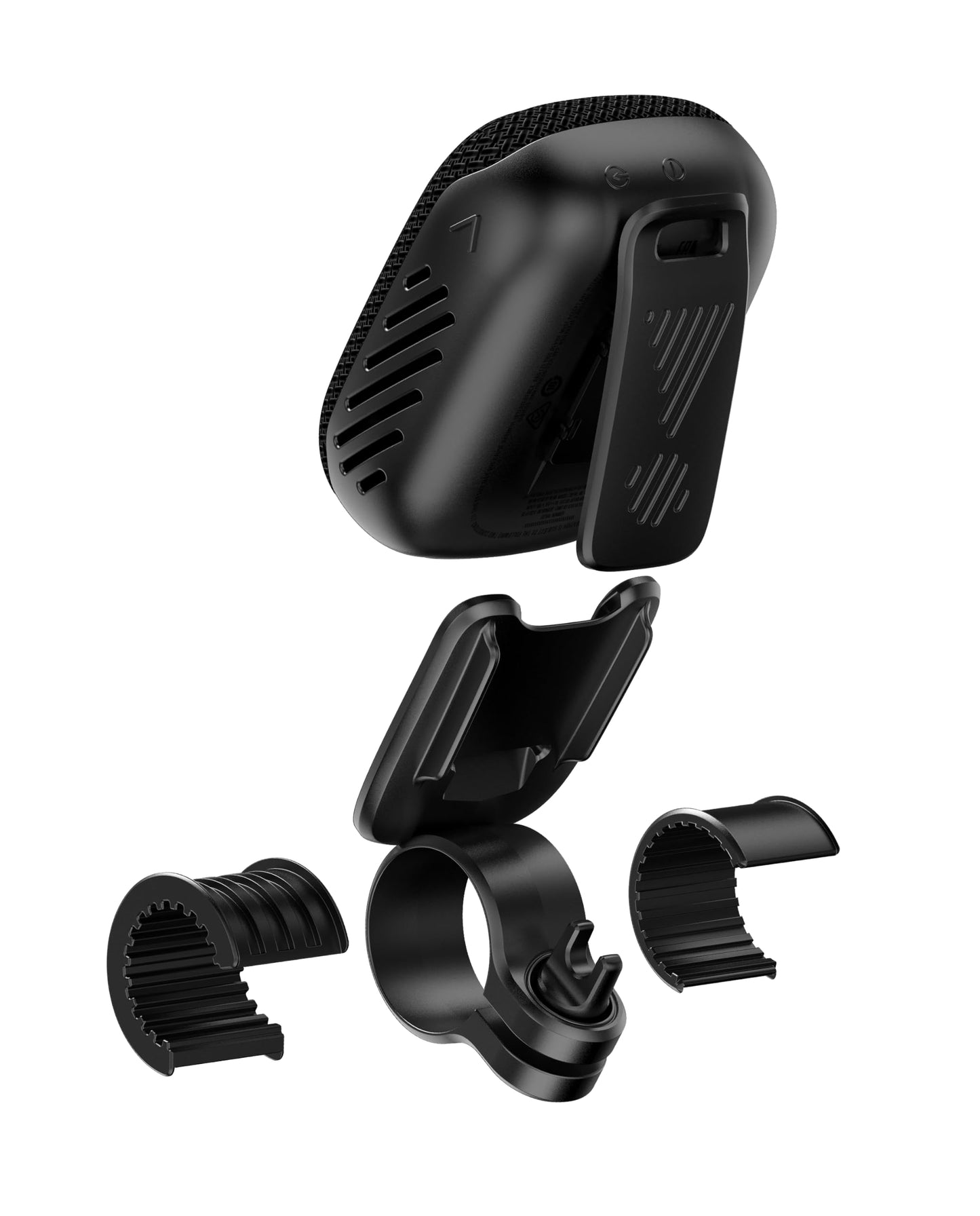 JBL Wind 3 S - Slim Handlebar Bluetooth Speaker, Black