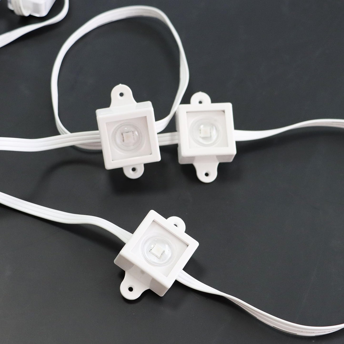 PIAOLGYI Mount for Govee Non-Pro Outdoor LED Lights, 12 Pcs Plastic, Easy Installation, Secure Support