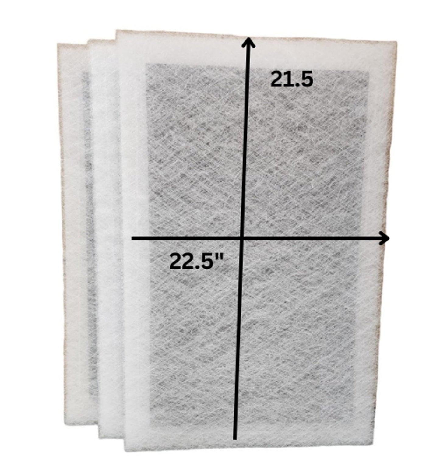 Fast-Shipped-Filters 3 Pack 24x24 ECO Healthy Home Air Cleaners Filters Replacement Polarized Pads