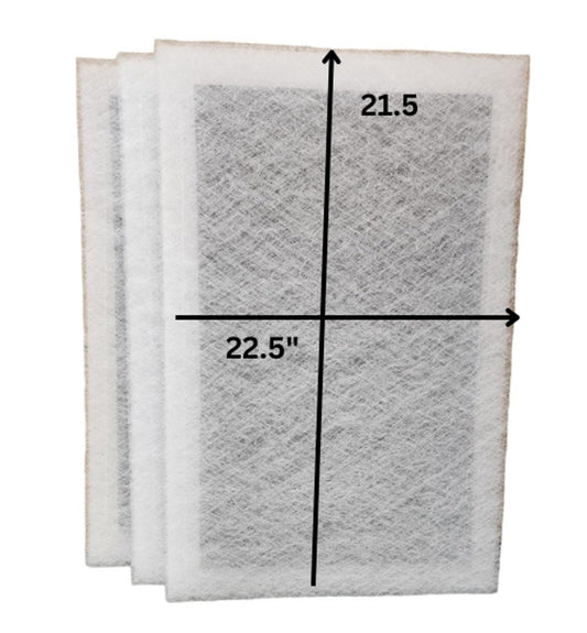 Fast-Shipped-Filters 3 Pack 24x24 ECO Healthy Home Air Cleaners Filters Replacement Polarized Pads