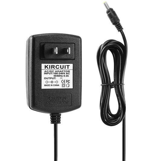 LGM AC Adapter for Philips PET7402/37 PD9000/37 DVD Player Charger, 100-240V AC, 2A, Barrel Connector, Black