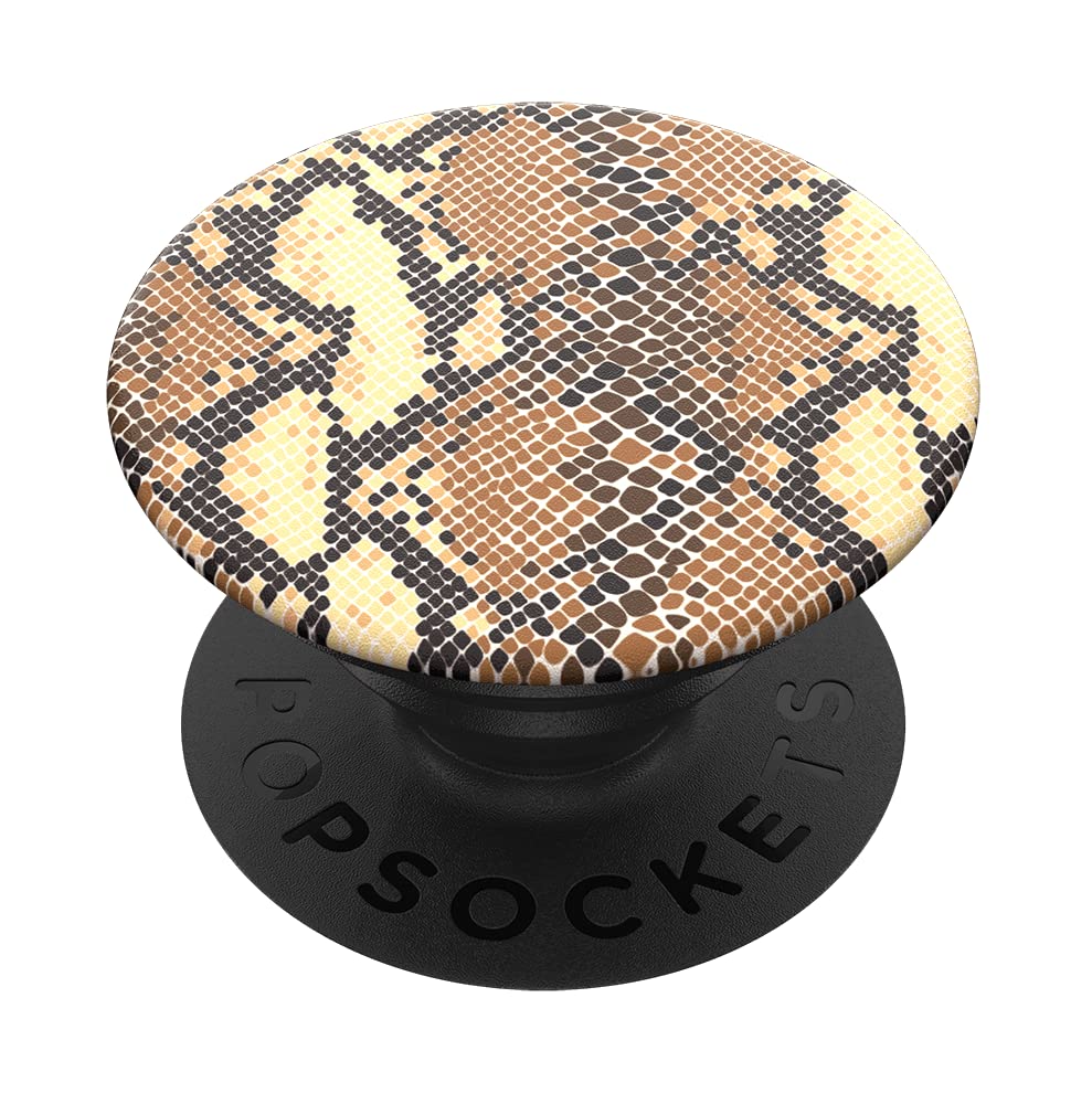 PopSockets PopTop Phone Grip, Top Only (Base Sold Separately), Fun - Python Chic