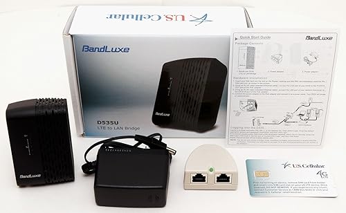 US Cellular BandLuxe D535U LTE to LAN Bridge 3G Bandwidth connect POS