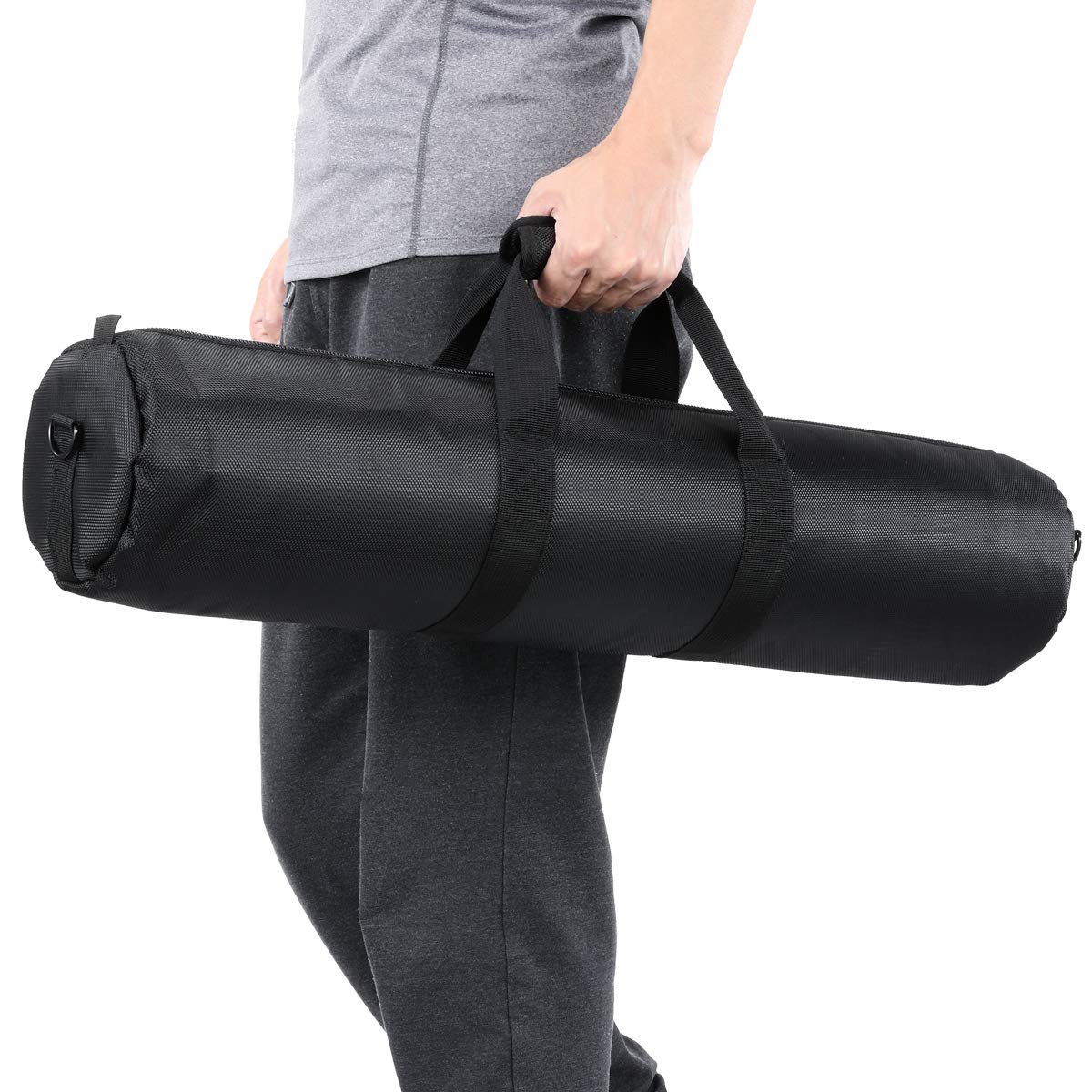 SUPON 25in/65cm Tripod Carrying Case, Heavy Duty Nylon Bag with Shoulder Strap, Padded for Light Stand, Tripods, Monopods, Umbrellas, Softboxes, Boom