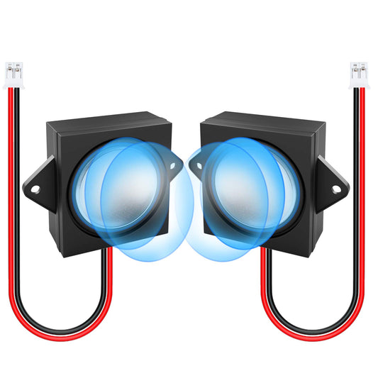 MakerHawk Arduino Speaker - 2pcs 3W 8 Mini Speaker, Full-Range, JST-PH2.0mm-2 Pin Interface, 3.3V-5V