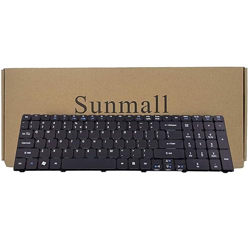 SUNMALL Laptop Keyboard Replacement Compatible with Acer Aspire for Aspire 5250 5251 5253 5336 5551 5552 5560 5733 5733z 5736Z 5738Z 5740 5741 5742