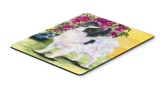 Caroline's Treasures SS8477MP Papillon Mouse Pad, Hot Pad or Trivet for Home Office Gaming Working Computers Laptop Mouse Mat,Washable Large Mousepad