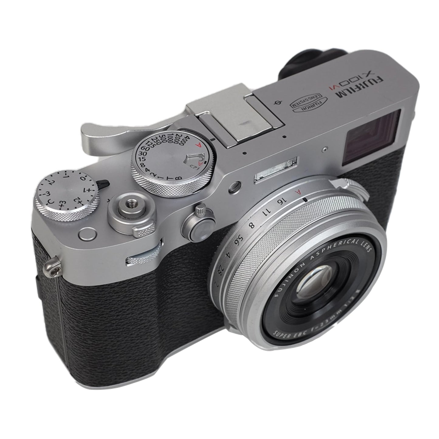 Foto&Tech Metal Hot Shoe Thumb Up Rest Hand Grip for Fujifilm Fuji X100V X100VI, Fuji X100V Accessories, Hotshoe Grip, x100vi Thumb Grip (Silver)