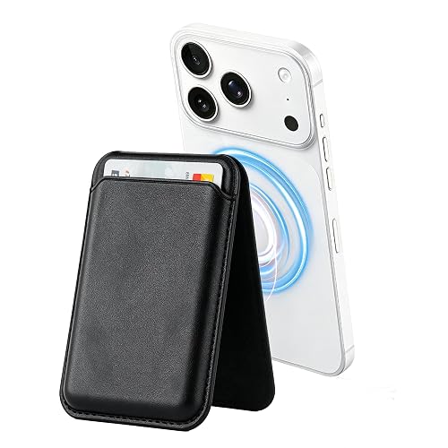 Hosann Century Magnetic Wallet Stand for MagSafe, Black