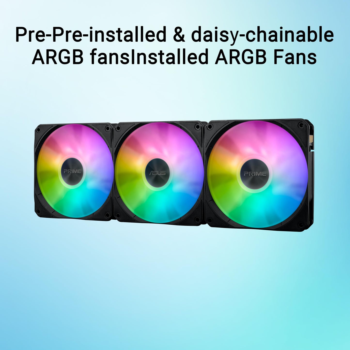 ASUS Prime LC ARGB LCD All-in-one CPU Liquid Cooler with Sharp Screen showcasing CPU & GPU Information with Different Background, high-Performance
