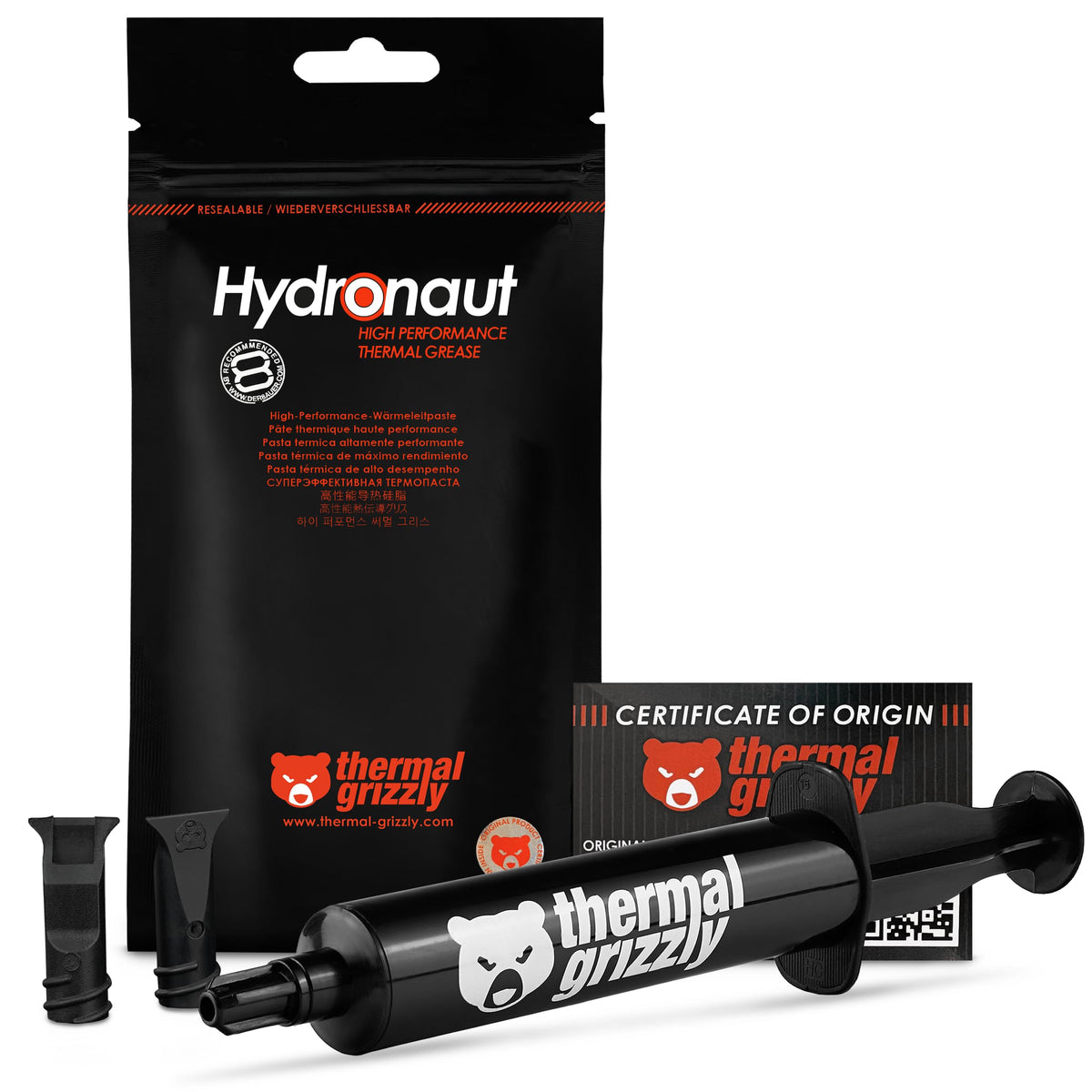 Thermal Grizzly Hydronaut - 26Gram/10 ml - Conductive Thermal Paste