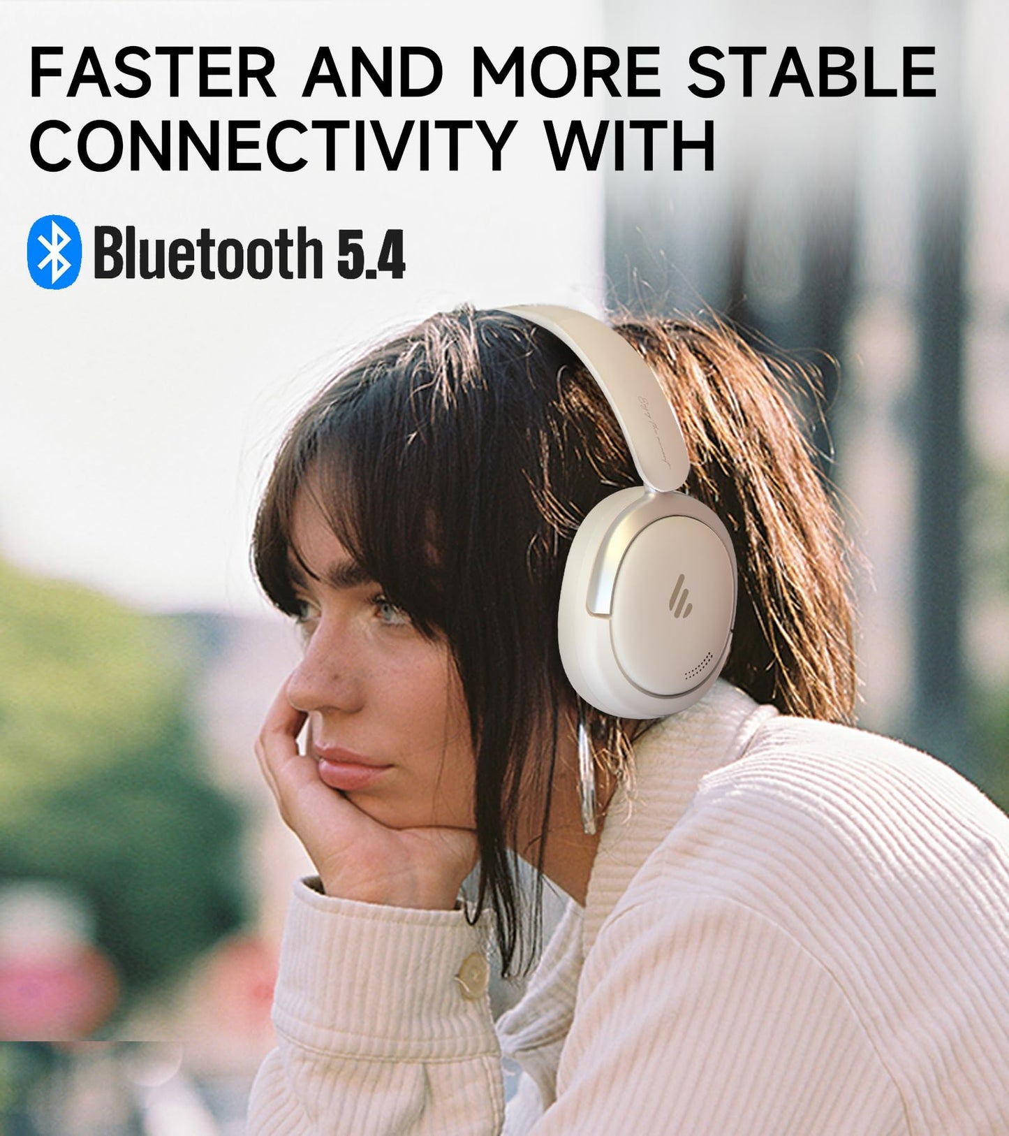 Atom Max - Hybrid Active Noise Cancelling Headphones, Hi-Res Audio, Wireless Over-Ear, Foldable, 45H Playtime, Fast Charging, Customize via an App…