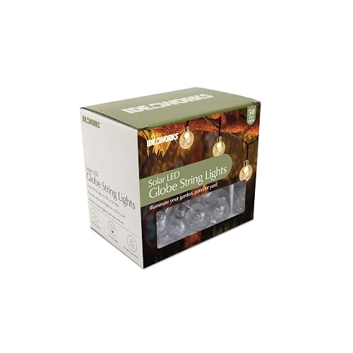 Ideaworks Solar LED Globe String Lights (50 LED Lights)