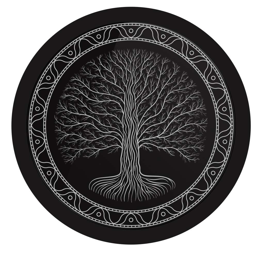 The Geeky Days Druidic Yggdrasil Tree of Life LED Color Changing Light Neon Sign Celtic Style Logo Viking Norse Pagan Mythology Gothic Talisman