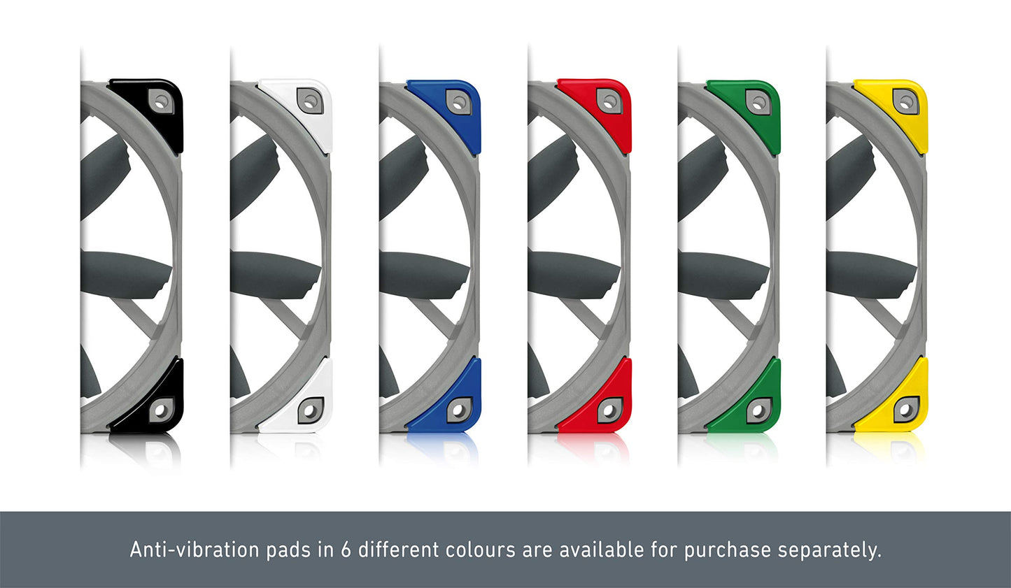 Noctua NF-S12B redux-1200, High Performance Cooling Fan, 3-Pin, 1200 RPM (120mm, Grey)