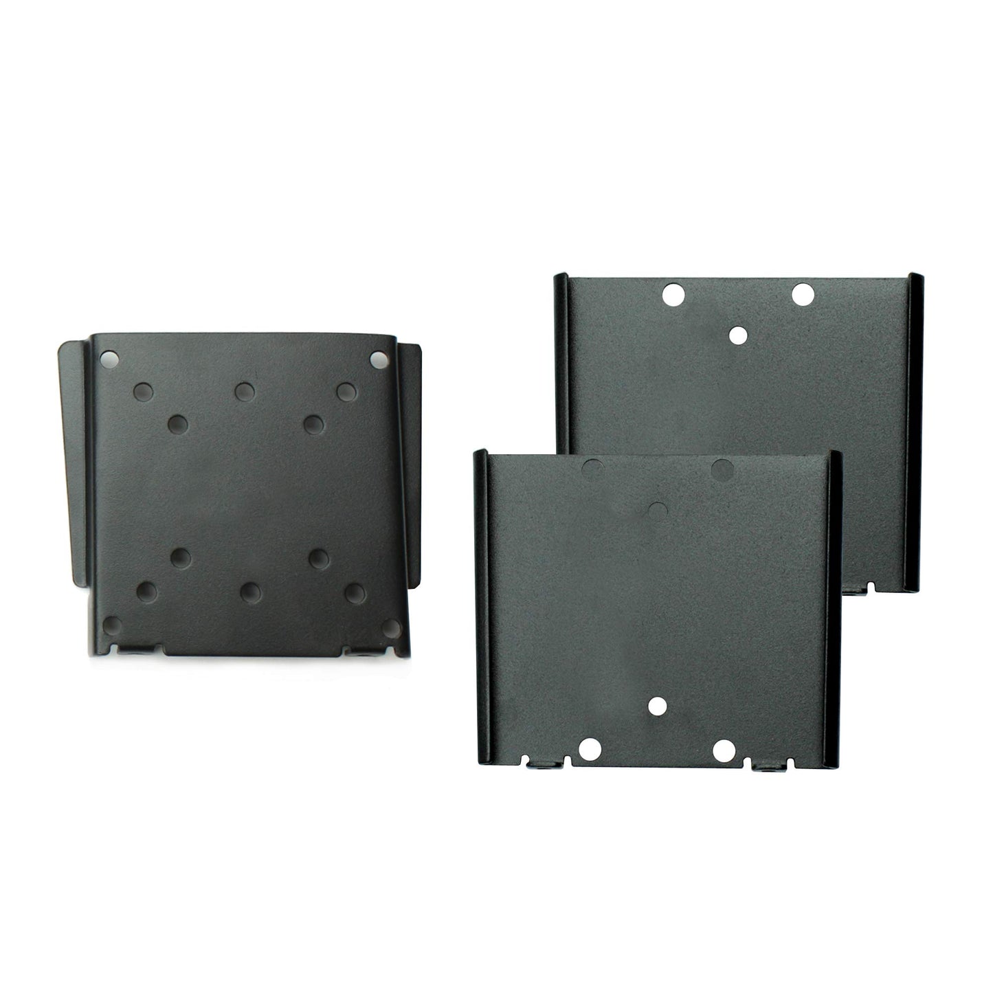 Master Mounts 101-2 Portable Flat-Fixed TV Wall Mount | 2 Mounting Brackets/Dual Docking Stations for RV, Patio, Garage, Office, Den | Easy Lift Off